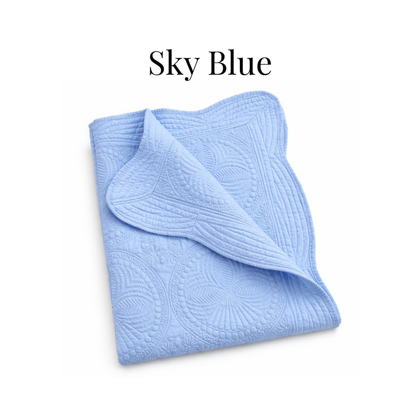 Personalized Baby Quilt Blanket with Name – 36x45