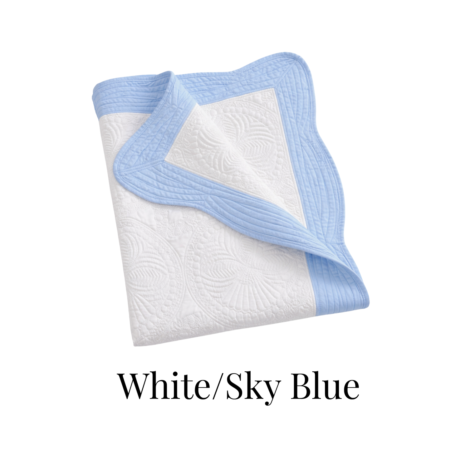 Personalized Baby Quilt Blanket with Name – 36x45