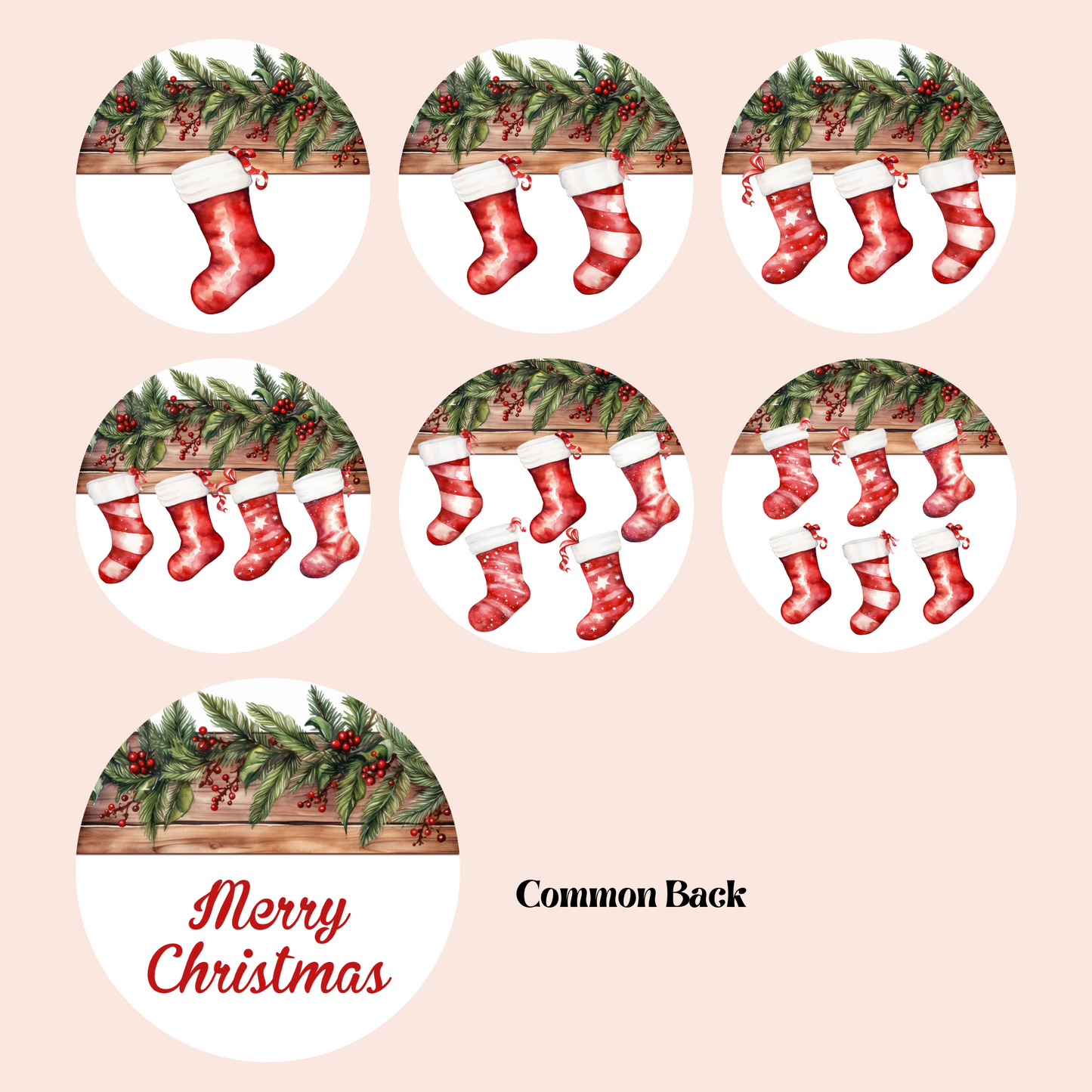 🎄 Personalized Christmas Stocking Ornament 🎄