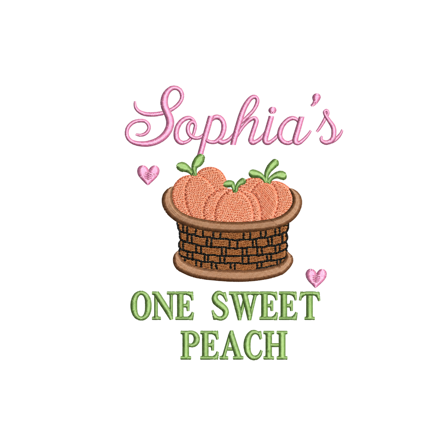 Personalized One Sweet Peach Birthday Onesie | Custom Peach First Birthday Outfit | Baby Girl 1st Birthday Bodysuit